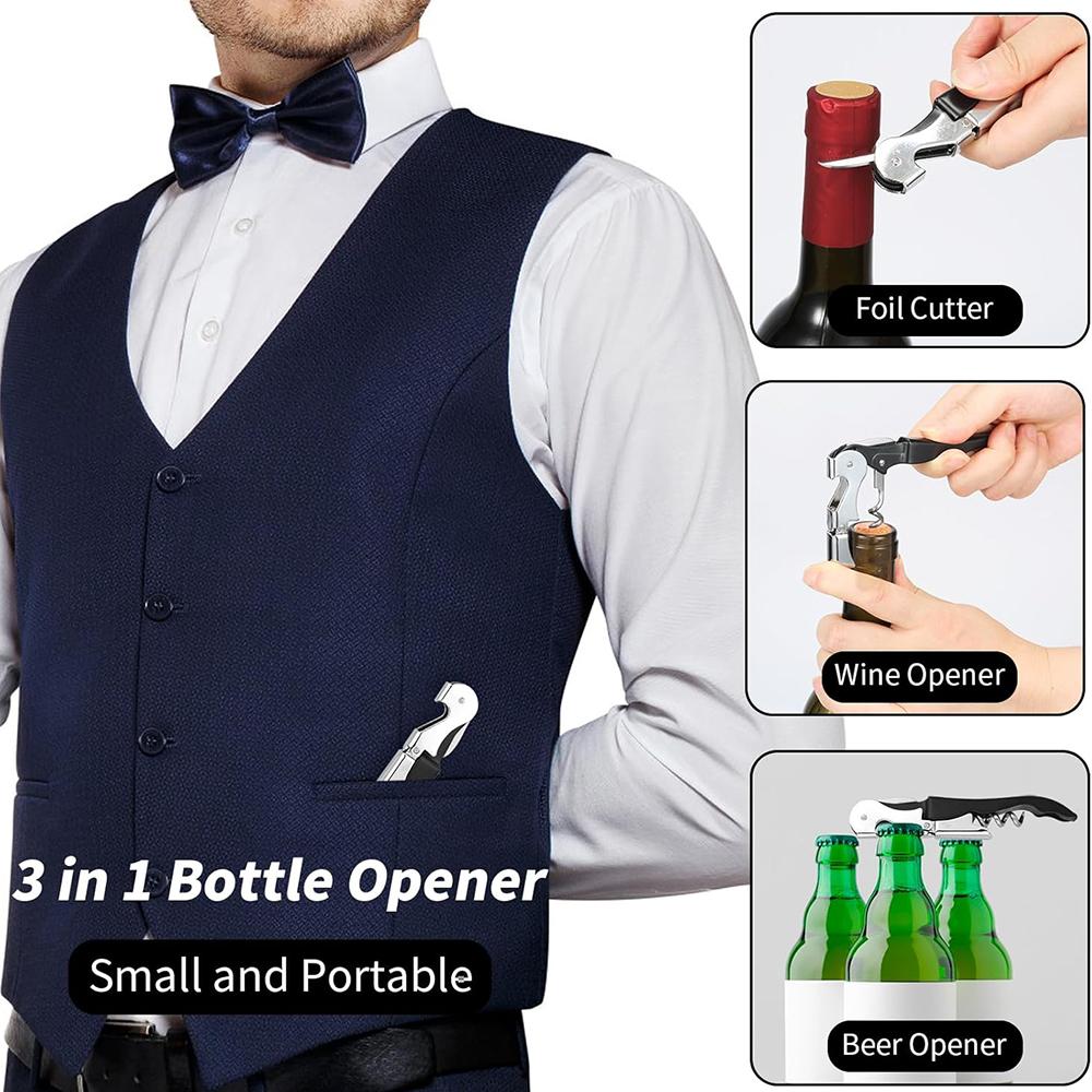 Otvírák na červené víno AIKARO Multifunkční vývrtka s řezačkou fólie