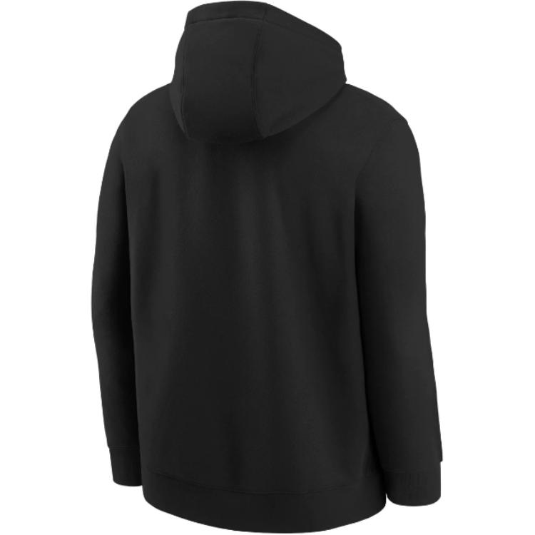 Nike X NBA Collaboration Hoodie Brooklyn Nets Casual Loose Pullover Hooded Kids Hoodies Black 3Z2B7FFPQ-NYN