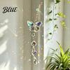 Sophisticated Birthday Gifts for Women Butterfly & Dragonfly Crystal Suncatcher Colorful Rainbow Maker Prism Hanging Creative Home Lovers Ornament,
