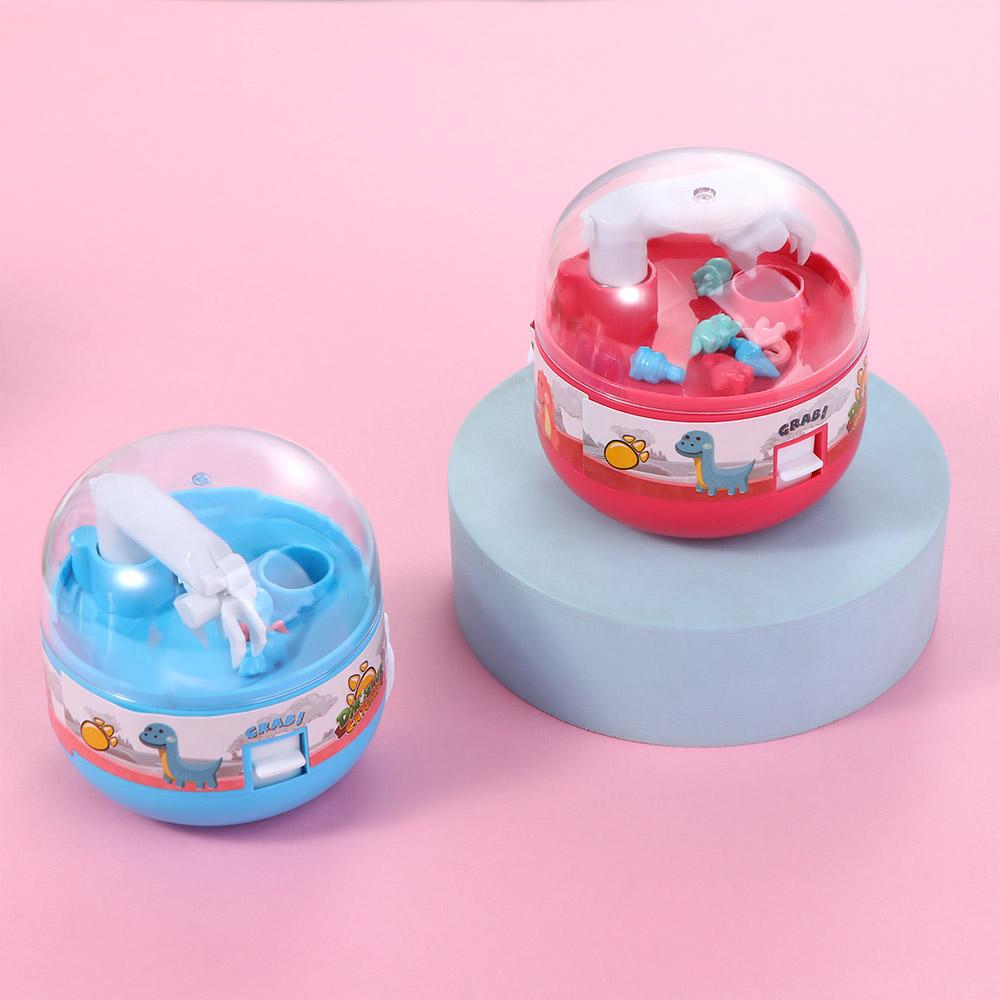 Relief Toddler Activity Catch Dinosaur Game Capsule Catcher Toy Kids Capsule Toy Mini Claw Machine