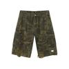Men's Clothing | Vintage High Street Camouflage Ripped Overalls Men's Loose Pockets Frayed Old Shorts