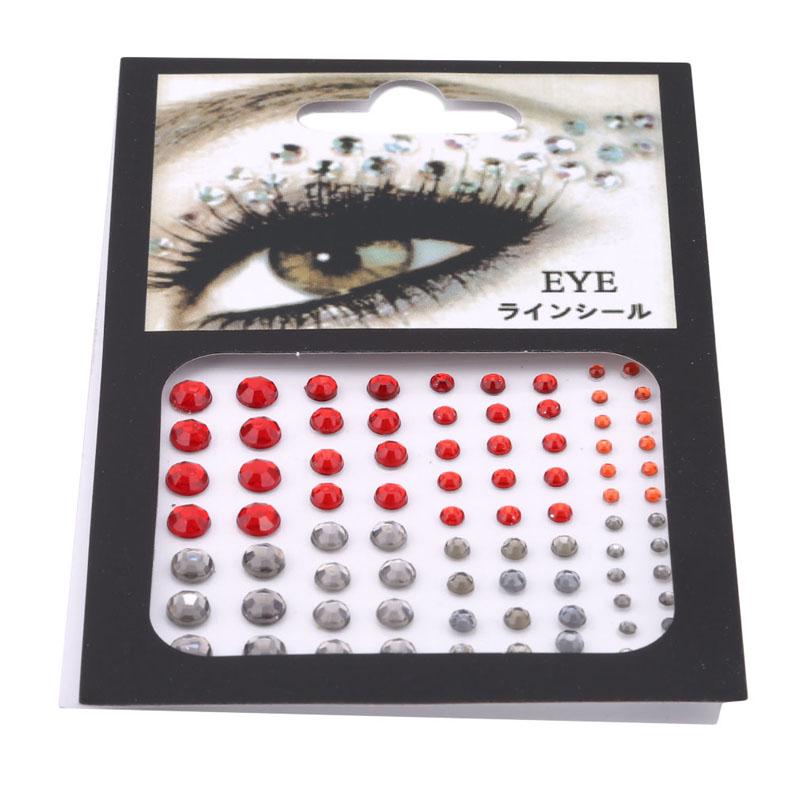 Buy Jewel Eyes Makeup Crystal Eyes Sticker Diamond Makeup Eyeliner