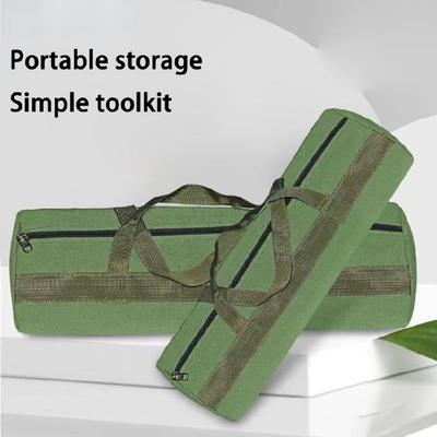 Multifunctional Tool Bag Wide Mouth Wear Resistant Canvas Portable Tool Storage Bag Organizer Replacement