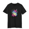 Evil Anime Boy With Three Eyes Japanese Yokai Funny Adult Unisex T-shirt