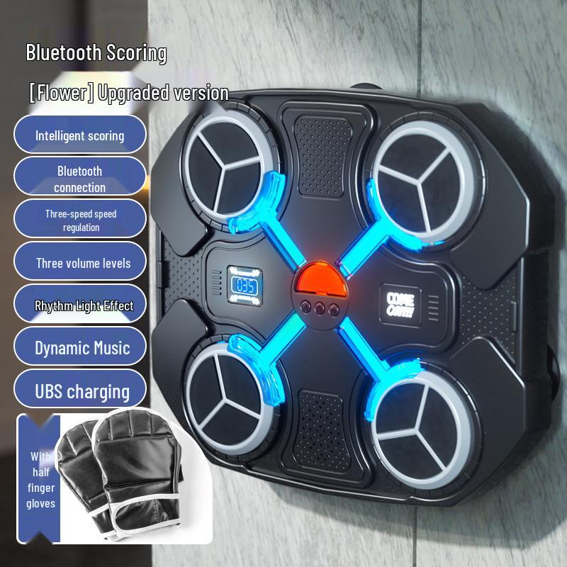 Bluetooth Music Boxing Wall Target for Kids - Interactive Fitness and Training Toy
