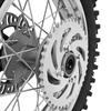Çamurluk Çukuru Maymun Bisikleti 80/100-12 Lastik ve Jant Takımı İç Lastikli - Arka Tekerlek İçin 18,5 İnç Disk Fren Jantı