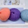 6pcs 150g/5.28oz Mohair Yarn Blend - Ultra Soft Luxury Yarn for Knitting & Crochet DIY Recycled Cotton Yarn for Home Decor Craft Raffia Yarn Supplies