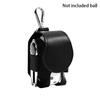 1Pc Golf Ball Bag Mini Pocket Leather Golf Ball Storage Bags Metal Button Bag Holder 2 Balls Golf Storage Accessories