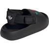 Adidas Originals ADIFOM ADILETTE Low top Children's Sandals Black/White/Light Scarlet/Green Children Aged 3 7 Years Old JP5526