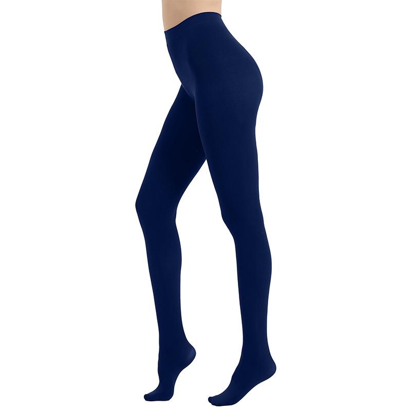 

80 ден Вельветові колготки: Різних розмірів, Кольорові, Ефект голих ніг - Ідеально для Осені/Зими Large