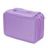 Square Four layer 72 Holes Sketch Art Drawing Pencil Case Organizer Pure Color Pen Bag