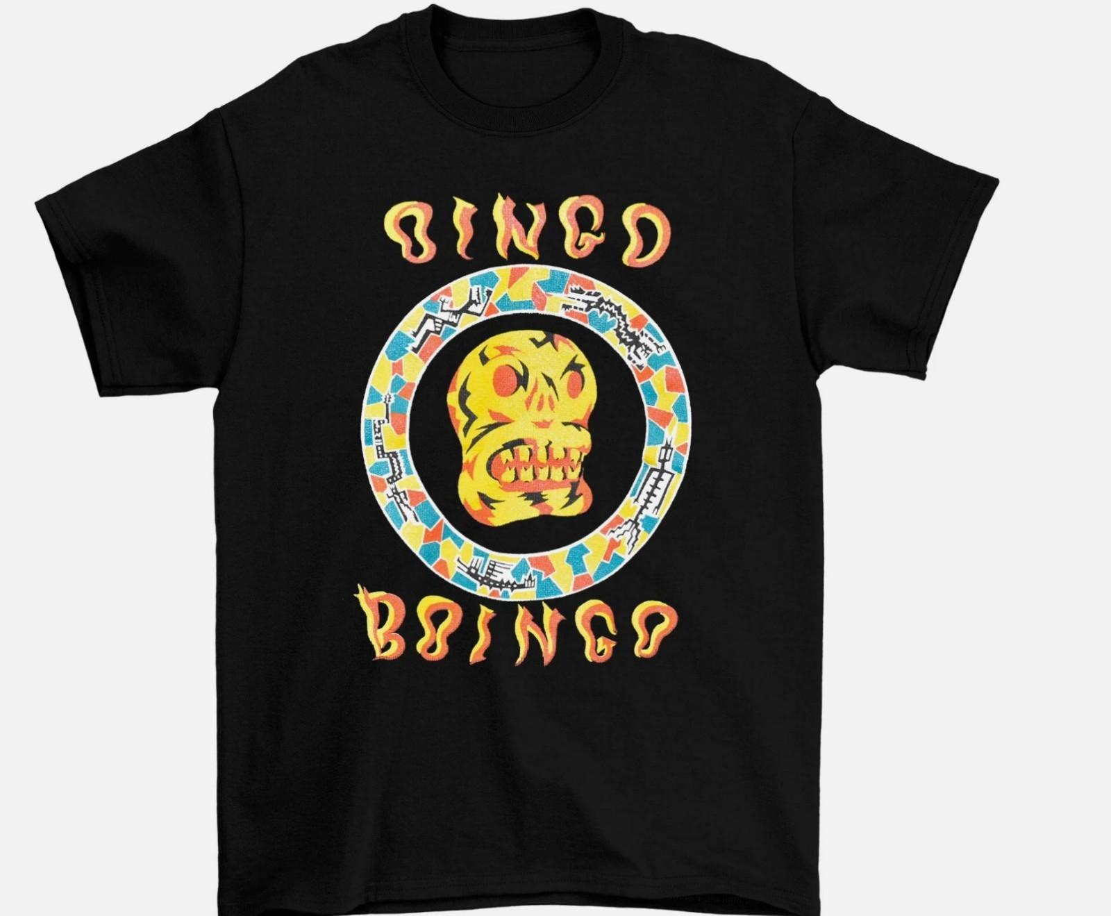 OINGO BOINGO DEAD MAN S PARTY Black Unisex S-2345XL T-Shirt S