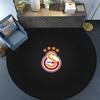 Galatasaray SK3 Round Area Rug,Carpet Rug for Living Room Bedroom Sofa Playroom Decor,Non-slip Floor Mat