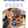 Word Game Family Board Games with Display Timer and 2 Modes, The Fast-Paced 24 Letters Pressing Games, Learning Word Game for Kids & Adults, 2-8 Playe