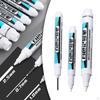 Multipurpose White Markers Paint Pen Carpenter DIY Crafts Marking Tool Tire Waterproof Wall Drawing
