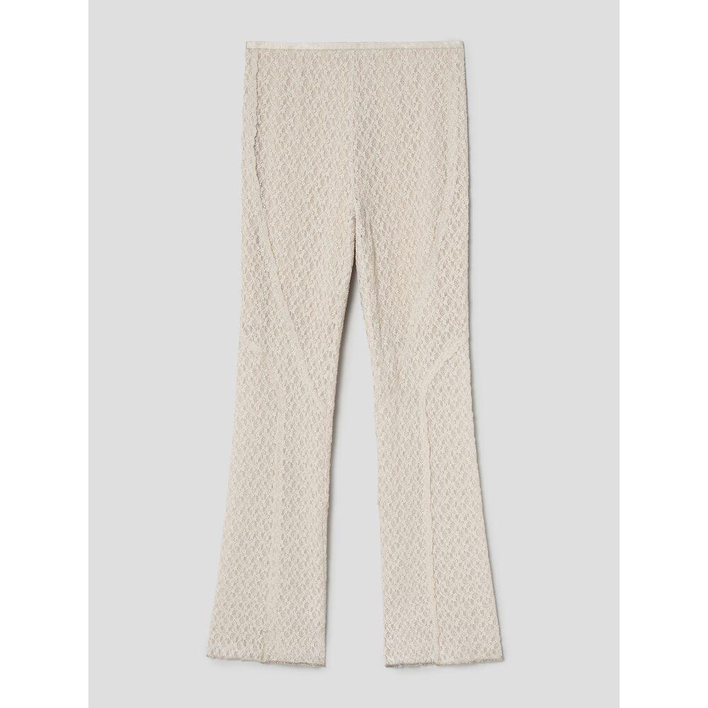 Anggae Lace Line Pants Ivory