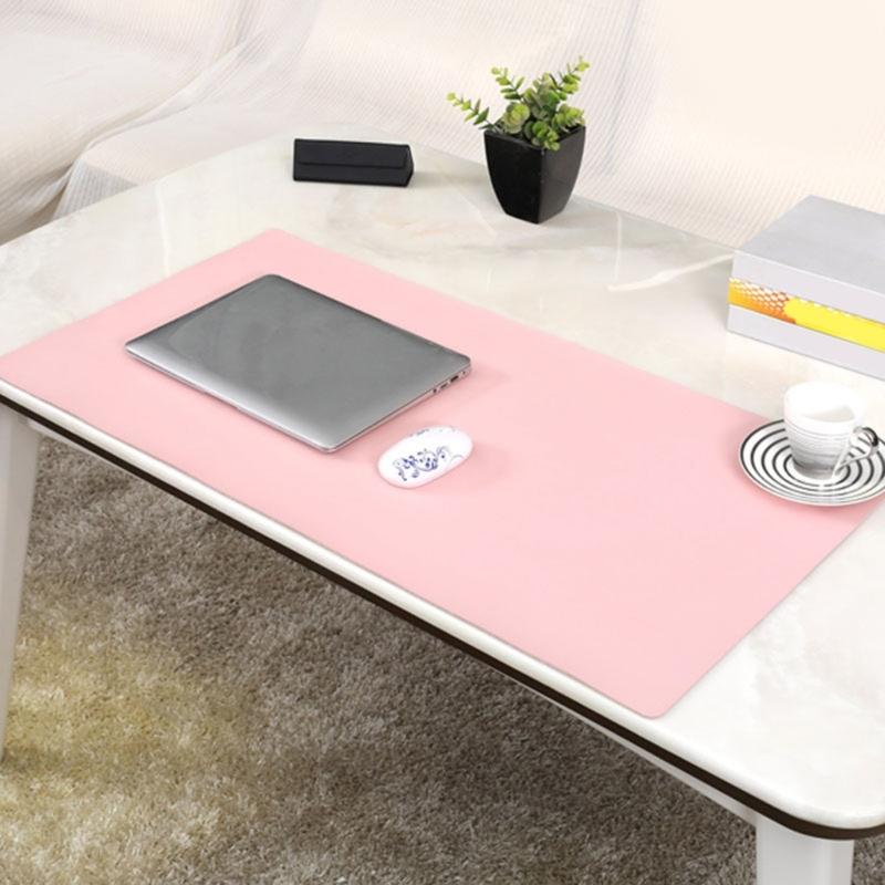 60x40cm Leather Desk Pad Water Resistant Desk Protective Covers Table Mat for Computer Keyboard Laptop Desk Accessories