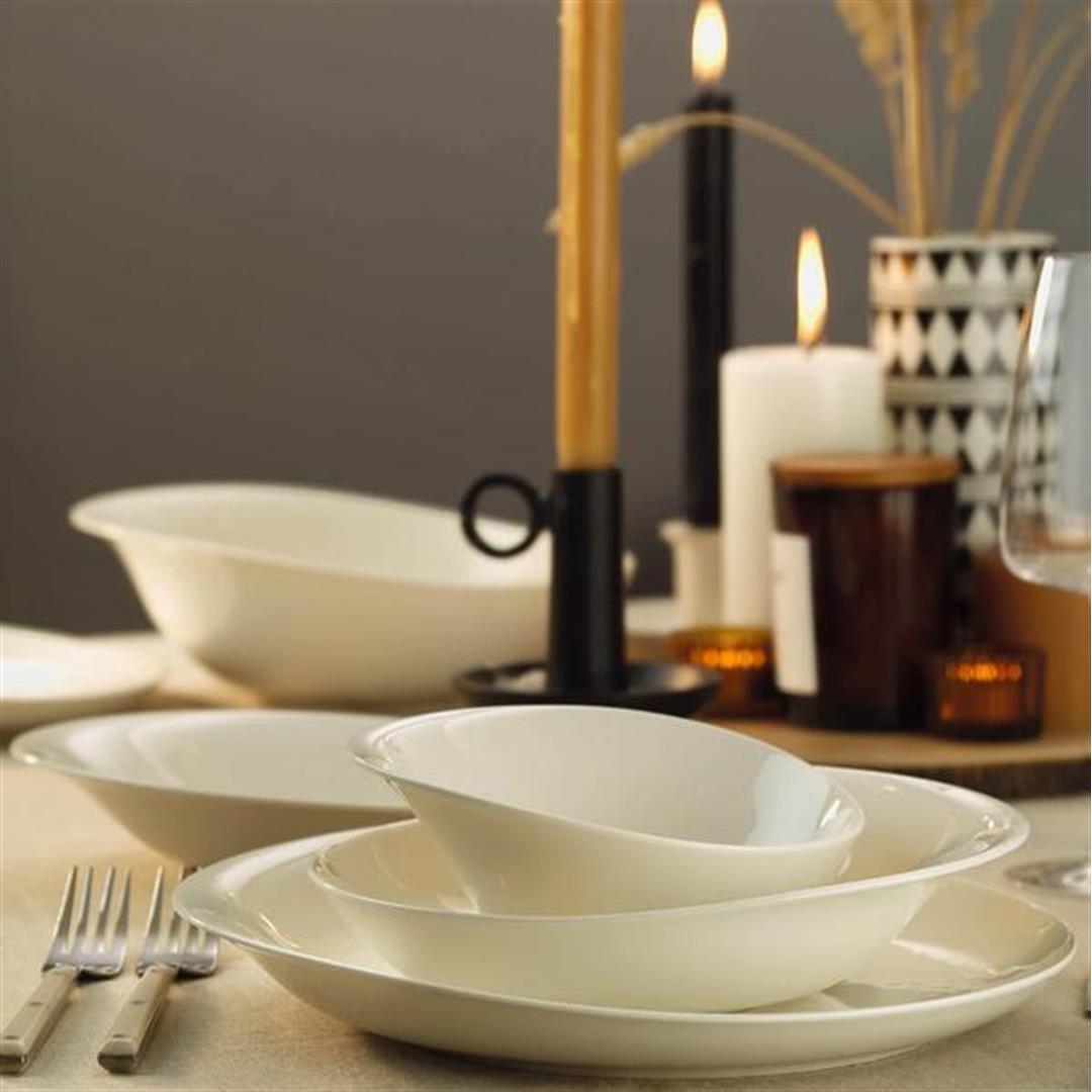 

Фарфоровый набор посуды Kütahya Bone Rosa, 52 предмета