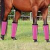4Pcs Horse Leg Mosquito Protective Cover Breathable Mesh Horse Boots for Preventing Flies and Mosquitoes Bites