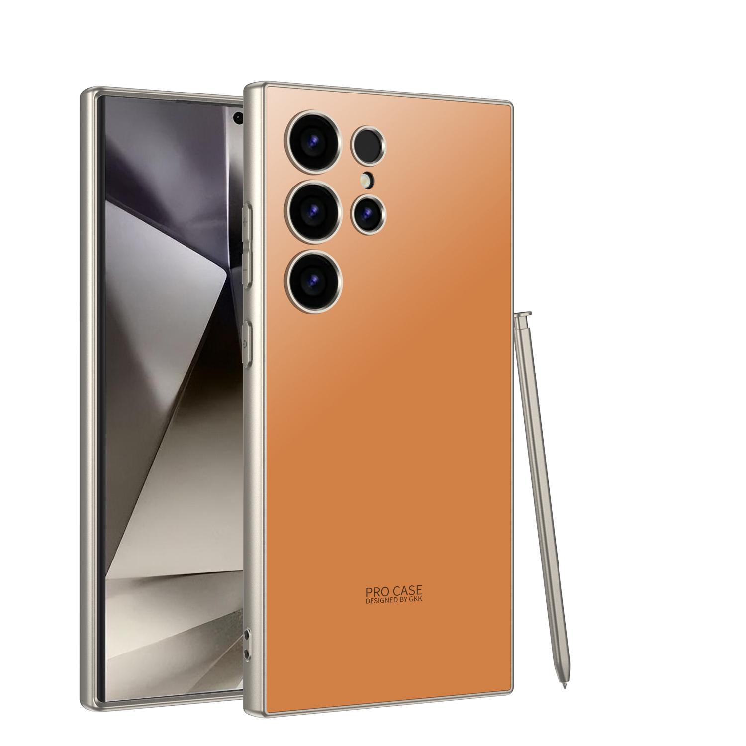 

RENGZ-Оригінал, Однотонний, Чохол, Для Samsung, Galaxy, S25, S24, S23, Ultra, Модний, S24Ultra, S25Ultra, М які краї, Чохол For Galaxy S24 Ultra&Only Case (No Pen)