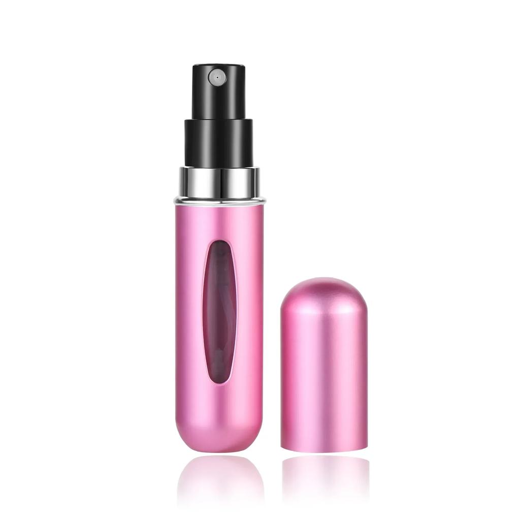 New 5ml Perfume Refill Bottle Portable Mini Refillable Spray Jar Scent Pump Empty Cosmetic Containers Atomizer for Travel Tools