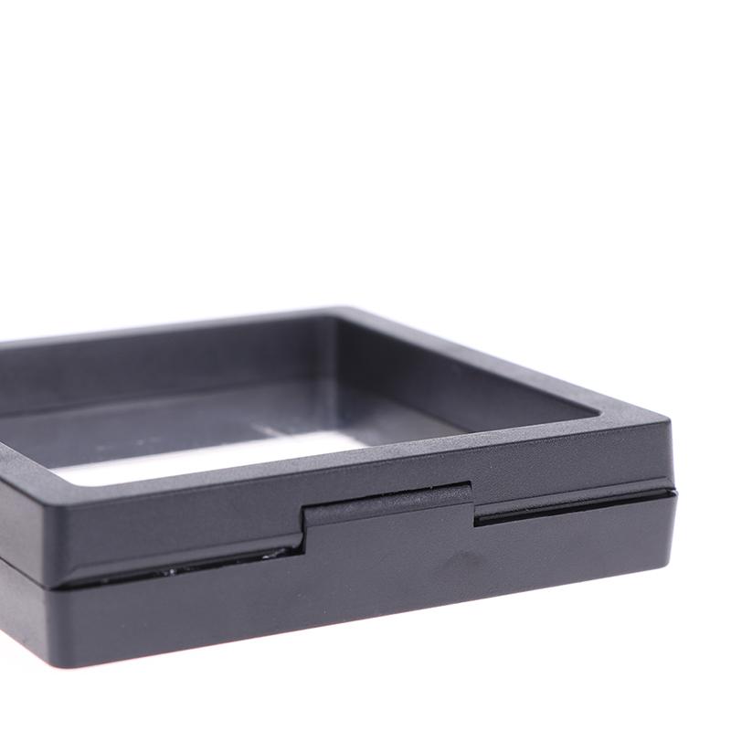 9*9*2Cm Black Pe Film Hanging Jewelry Display Suspension Box Ring Elastic Film