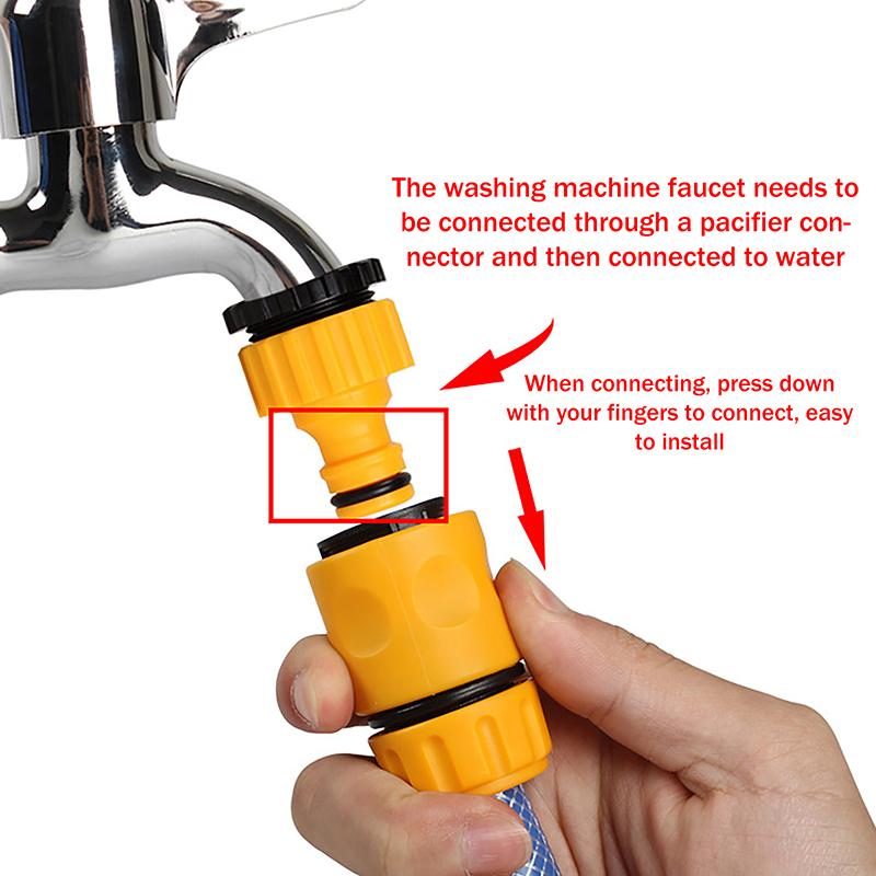 Universal Faucet Connector Tap Connector Adapter Garden Kitchen Water Hose Pipe Joiner Fitting Universal