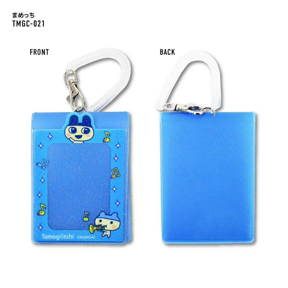 Tamagotchi pass case coil chain photo stand frame card clear both men women commuting school travel festivals outings adults high students children