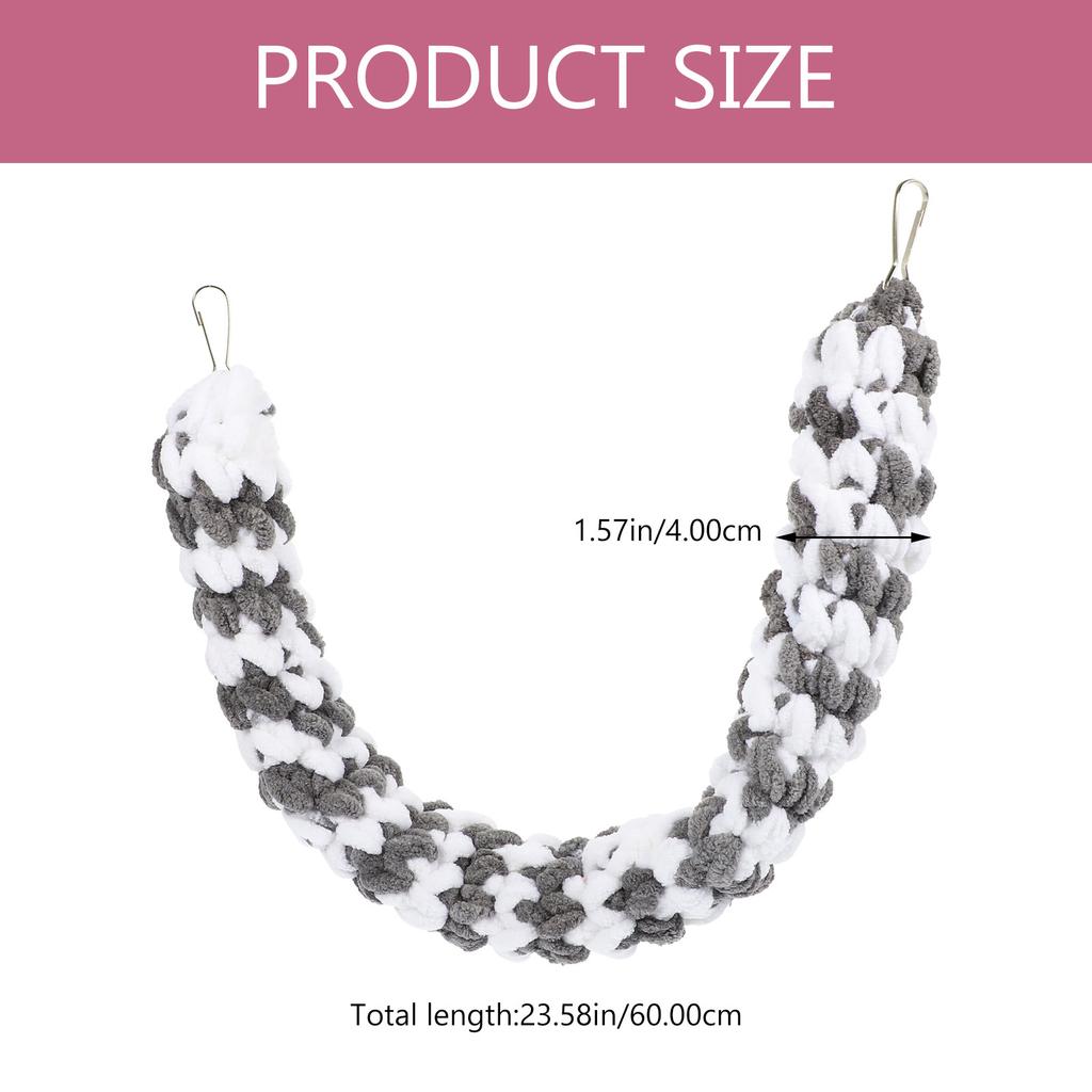Cotton Rope Climbing Hamster Rope Portable Bite Resistant Wear Resistant Hanging Rat Accessory Interesting Guinea Pig Sugar