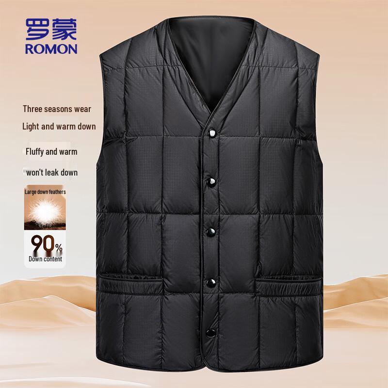 ROMON Men's Warm Casual Down Vest