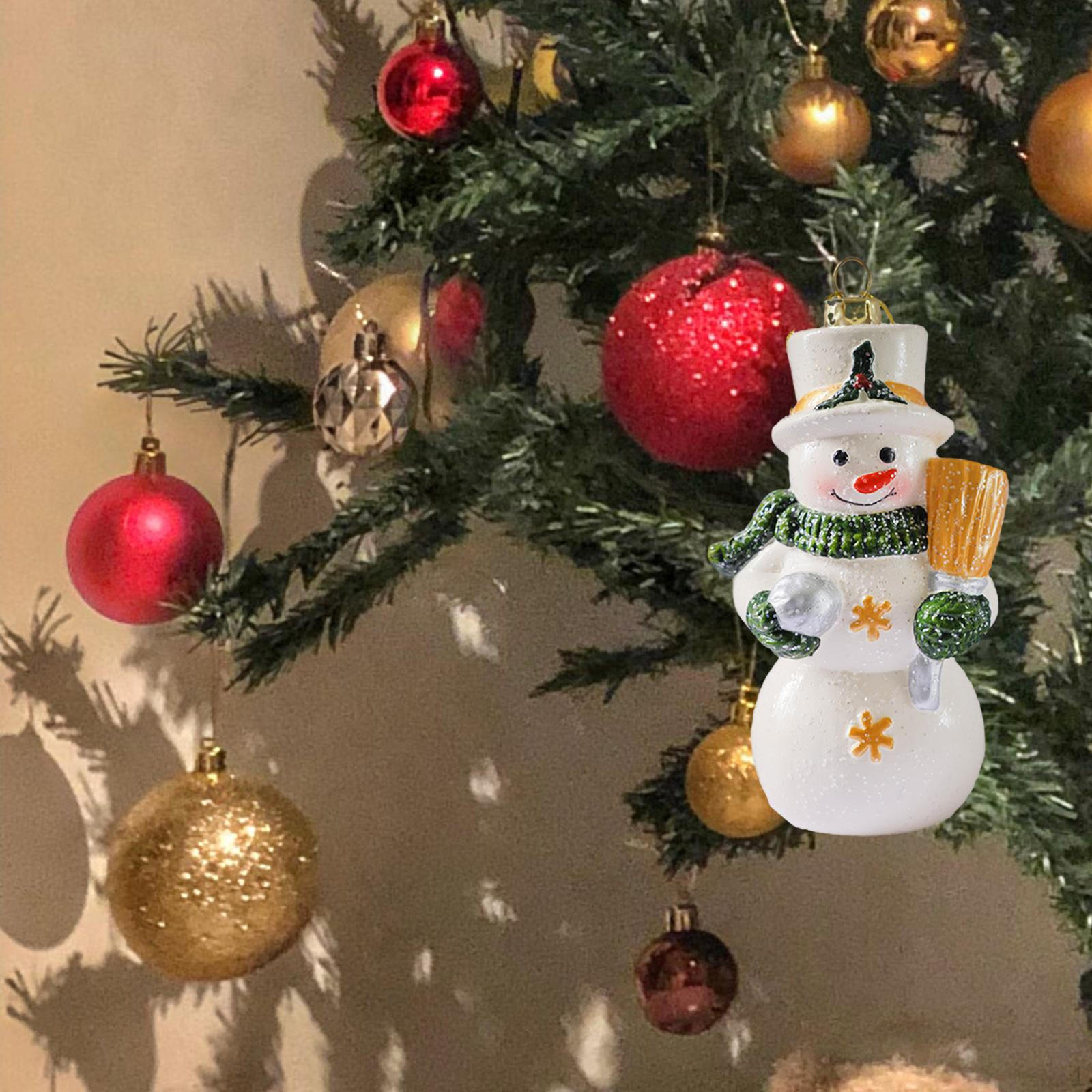 Рождественская елка подвесные украшения украшения фото реквизит Рождественский кулон DIY поделки для Snowman