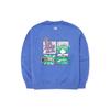 New MLB LA DODGERS Sweatshirt Unisex Blue 3AMTL0426-07BLS