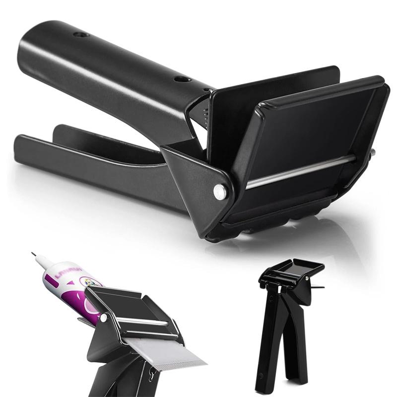 

Rtv Tube Squeezer Tool Efficient Easy To Control 2.5In Industrial Size Rtv Silicone Tube Extrusion Dispenser Tool one size чёрный