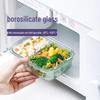 Camellia Microwave-Safe Glass Food Storage Containers