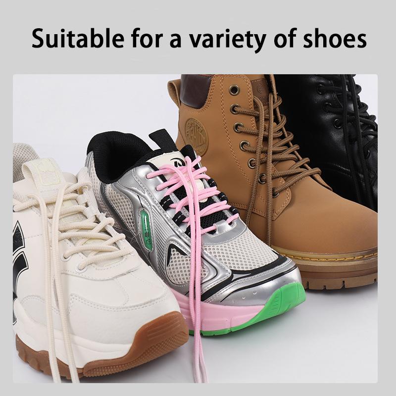 1Pair New Outdoor Hiking Shoelace Classic Durable Round Shoelaces High-Quality Shoelaces for Sneakers and Basketball Shoes