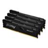 Kingston FURY Desktop-PC DDR4 8GB x Kingston FURY Beast CL17 Lebenslange Garantie Speicher, 3600MT/s, 4, KF436C17BBK4/32,