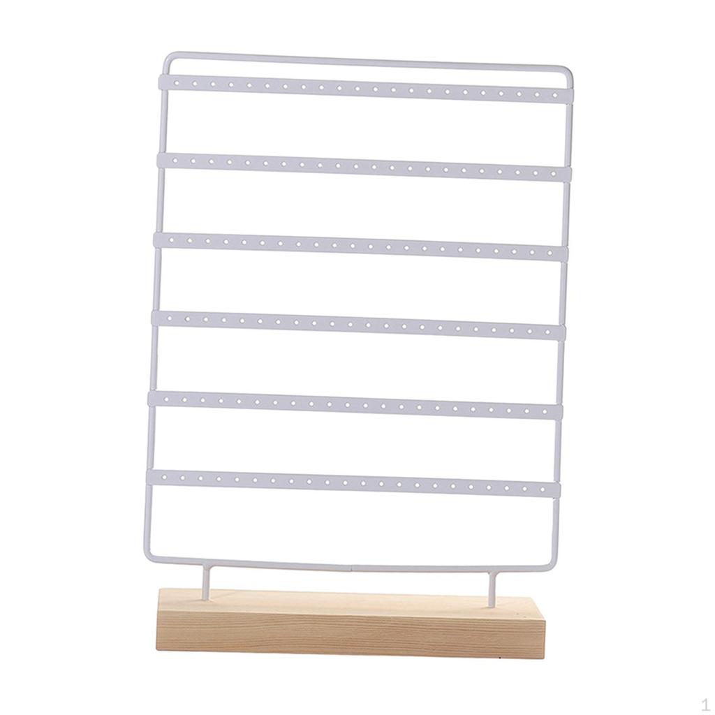 Earring Display Stand Jewelry Organizer Storage Rack Multi Tiers Ear Stud