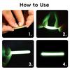 5PCS/Pack Fishing Glow Sticks 15M/30M Viewing Distance With Rubber Tube And Luminous Cap Night Fishing Equipment