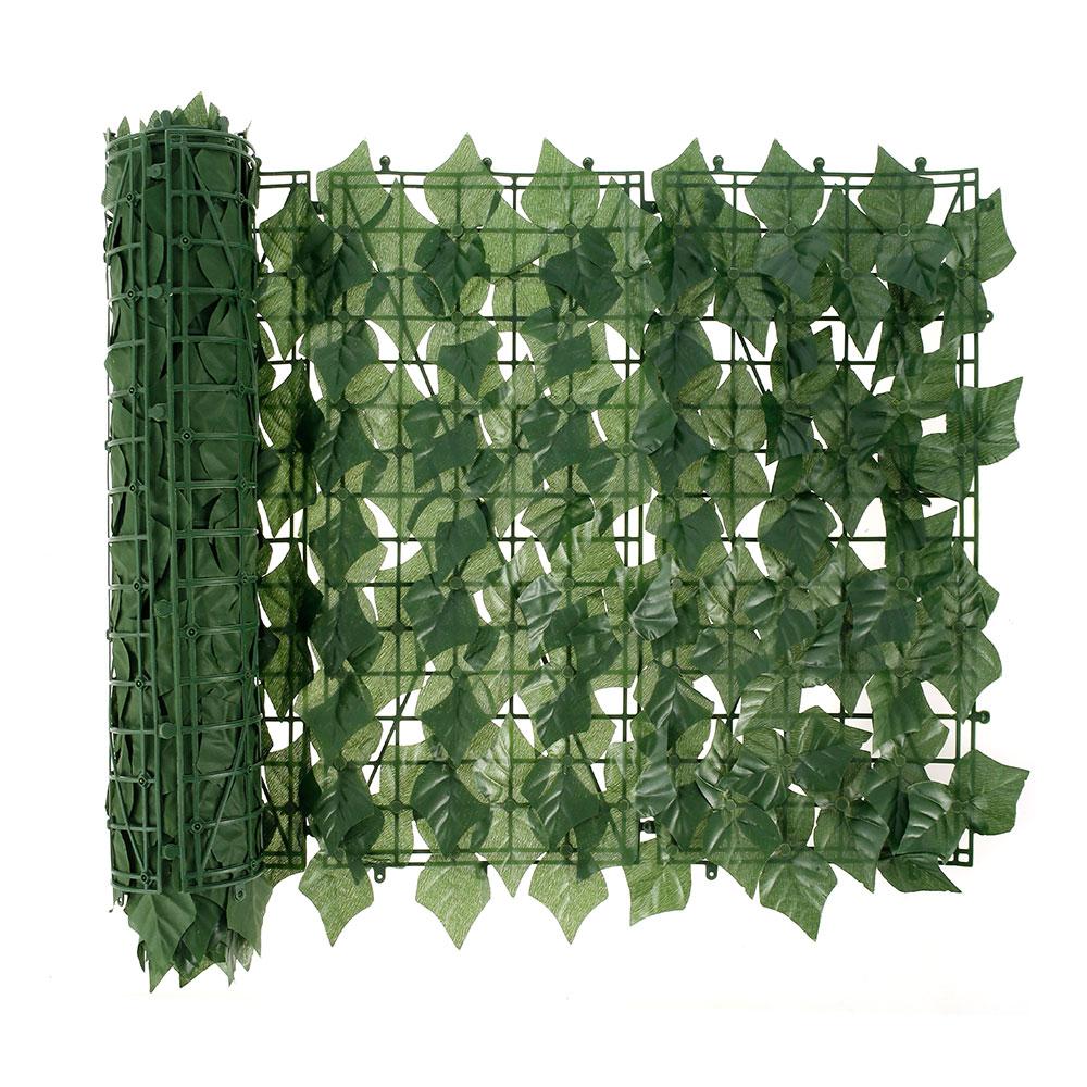 

New Garden Screening Expanding Trellis Privacy Screen Hedge Artificial Faux Ivy Leaves Wooden Fence Artificial Garden Trellis