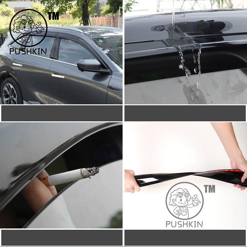 Car Side Window Deflector Window Visor Vent For Changan CS75PLUS 4th 2025 2026 Wind Shields Sun Rain Guards Awnings Shelters