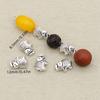 20 Vintage Silver Elephant Pendants, Small Hole Beads, Bead Beads, Scattered Beads, Interval Beads, Decorative Beads, Handicraft