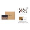 New COACH Card Case Coated Canvas With Leather Card Holder, Wallet Men's Black & Tan Khaki Monogram 58110-QBTN2