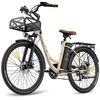 Electric Bicycle FAFREES F26 Lasting 26" 250W Motor Electric Bike Adult Top Speed 25Km/h 36V 20.3AH Range 200Km Load 150KG