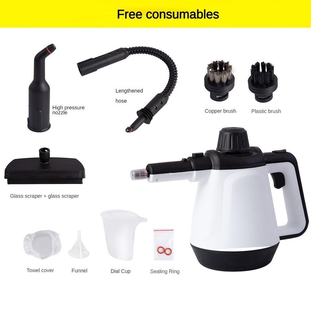1200W High-Temperature Handheld Steam Cleaner Multifunctional Household Appliance Cleaning Machine Kitchen Sterilization And Disinfection Device