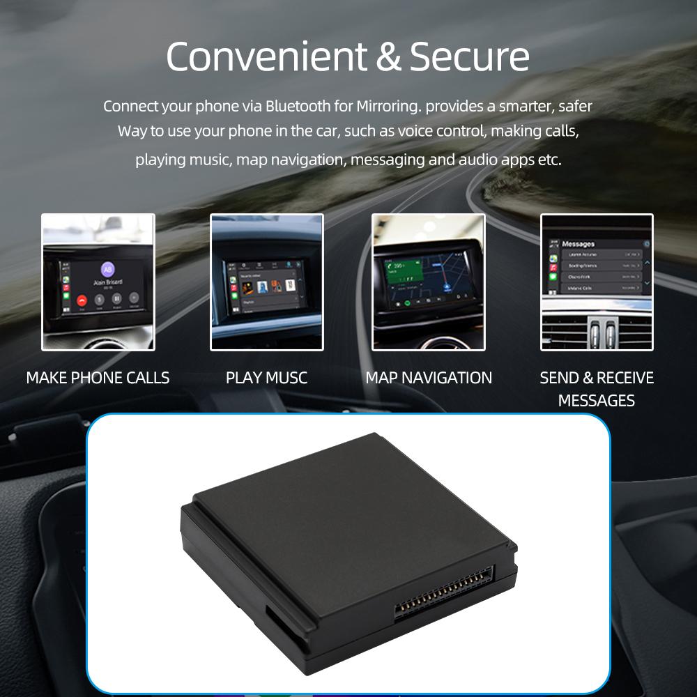 For Wireless Apple CarPlay & Android Auto For Mercedes Benz w/ NTG4.5 System