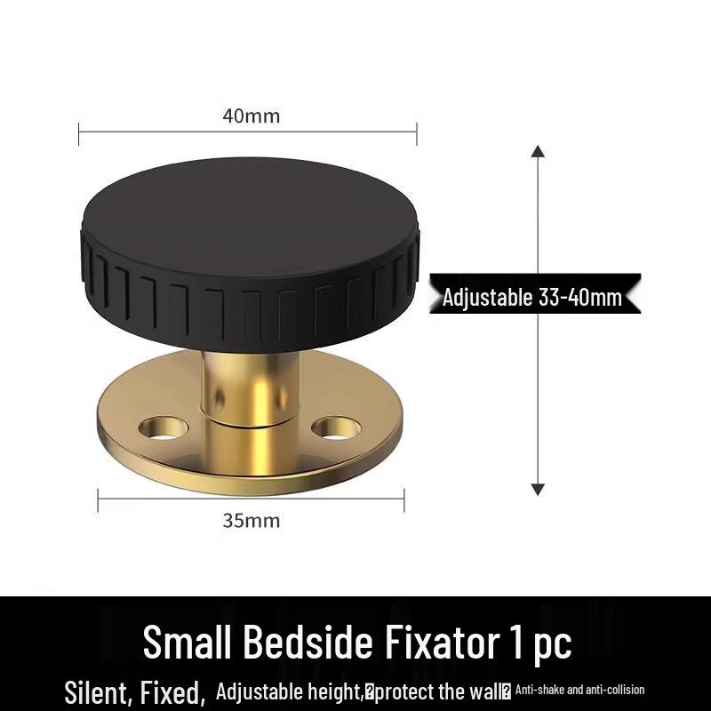 Nastavitelný stabilizátor čela postele: Podložka proti otřesům, proti nárazům a snižující hluk