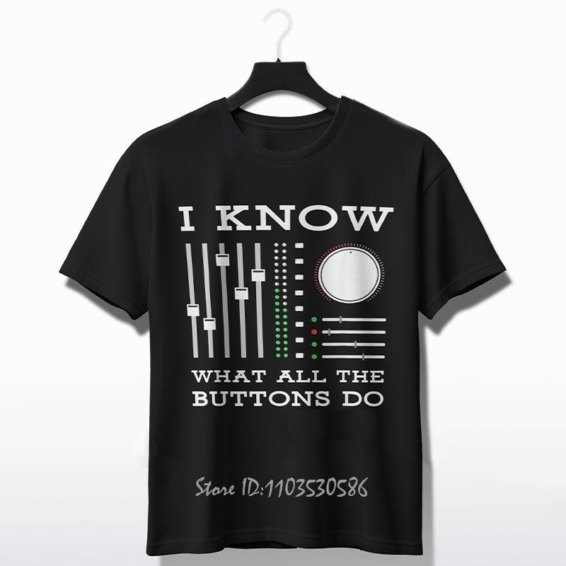 DJ In Progress Cotton Tshirt Casual Geometric Print Oversized T-shirt - Perfect For Summer Outdoor Unisex Tops TeesunisexClothing