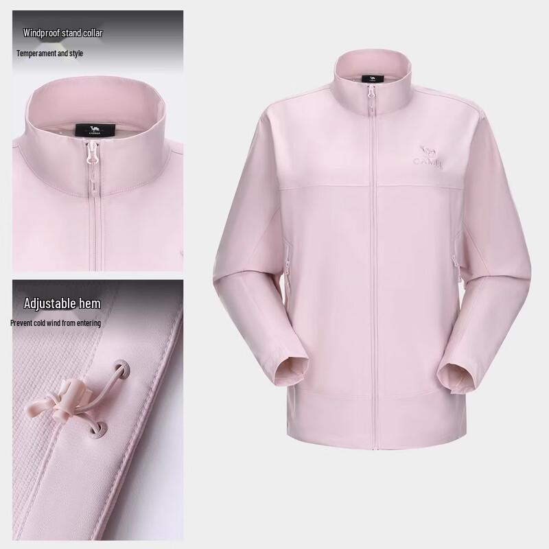 Camel Unisex Windproof Warm Softshell Jacket