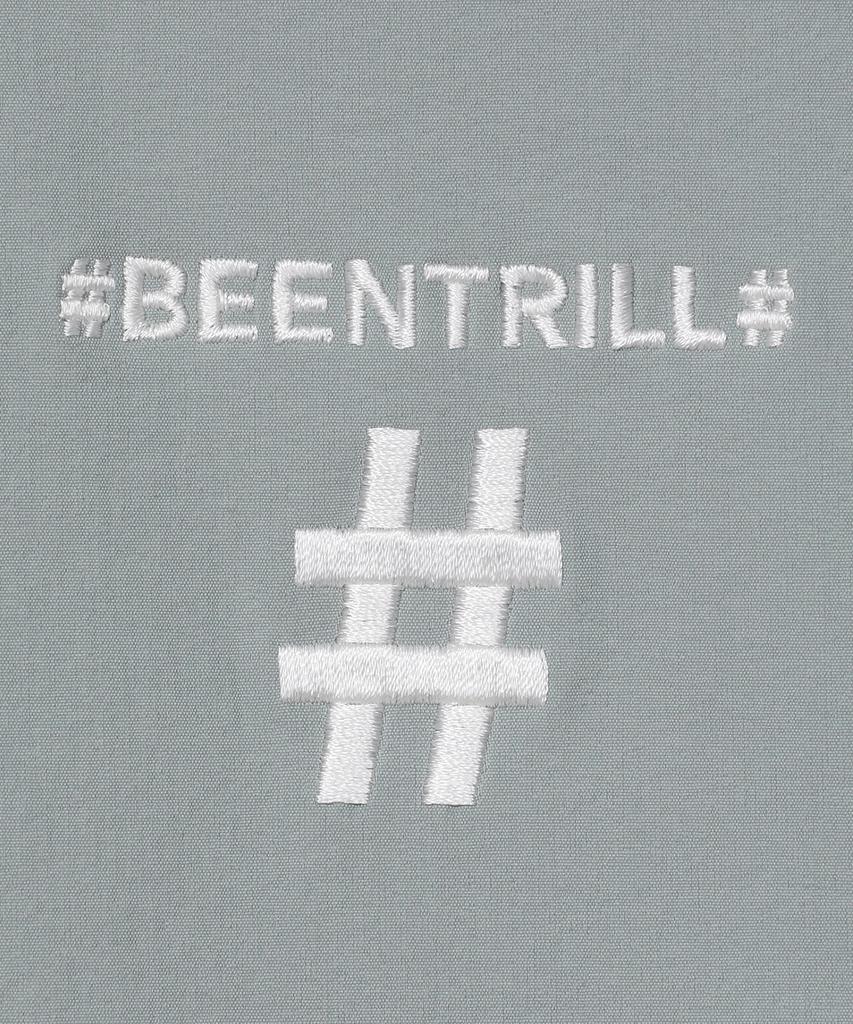 BEENTRILL Woven Tech T-Shirt (Light Khaki)
