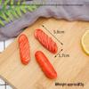 Simulation Food Keychain: Hot Dog, Cured, Ham, Taiwanese Grilled Sausage Prop
